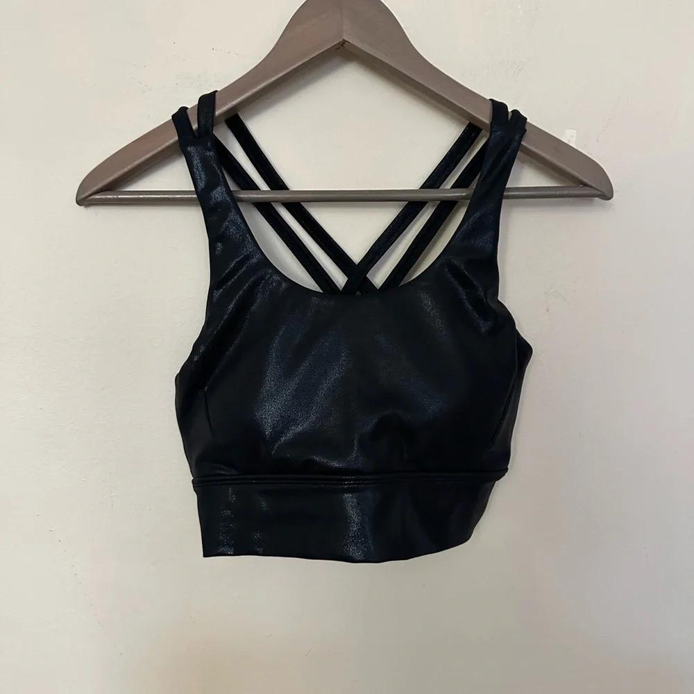 Buffbunny Rosa Sports Bra V2! Black - Picture 4 of 8